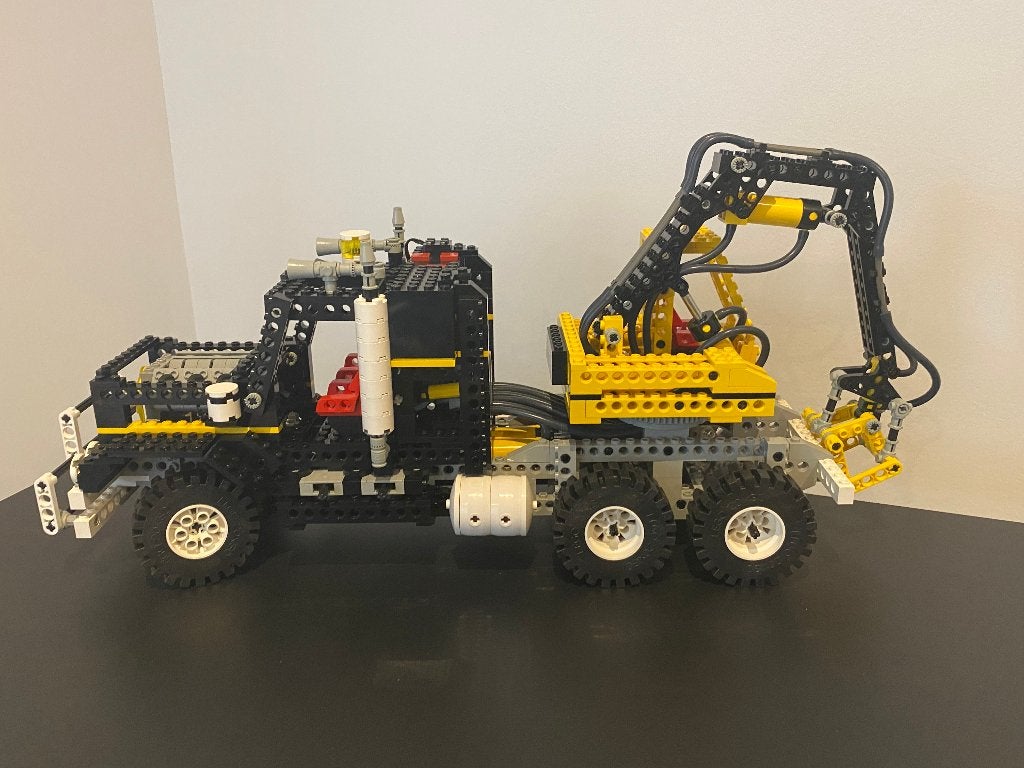Lego Technic - 8868 - Air Tech Claw Rig, Lego, Zo goed als nieuw, Technic, Complete set