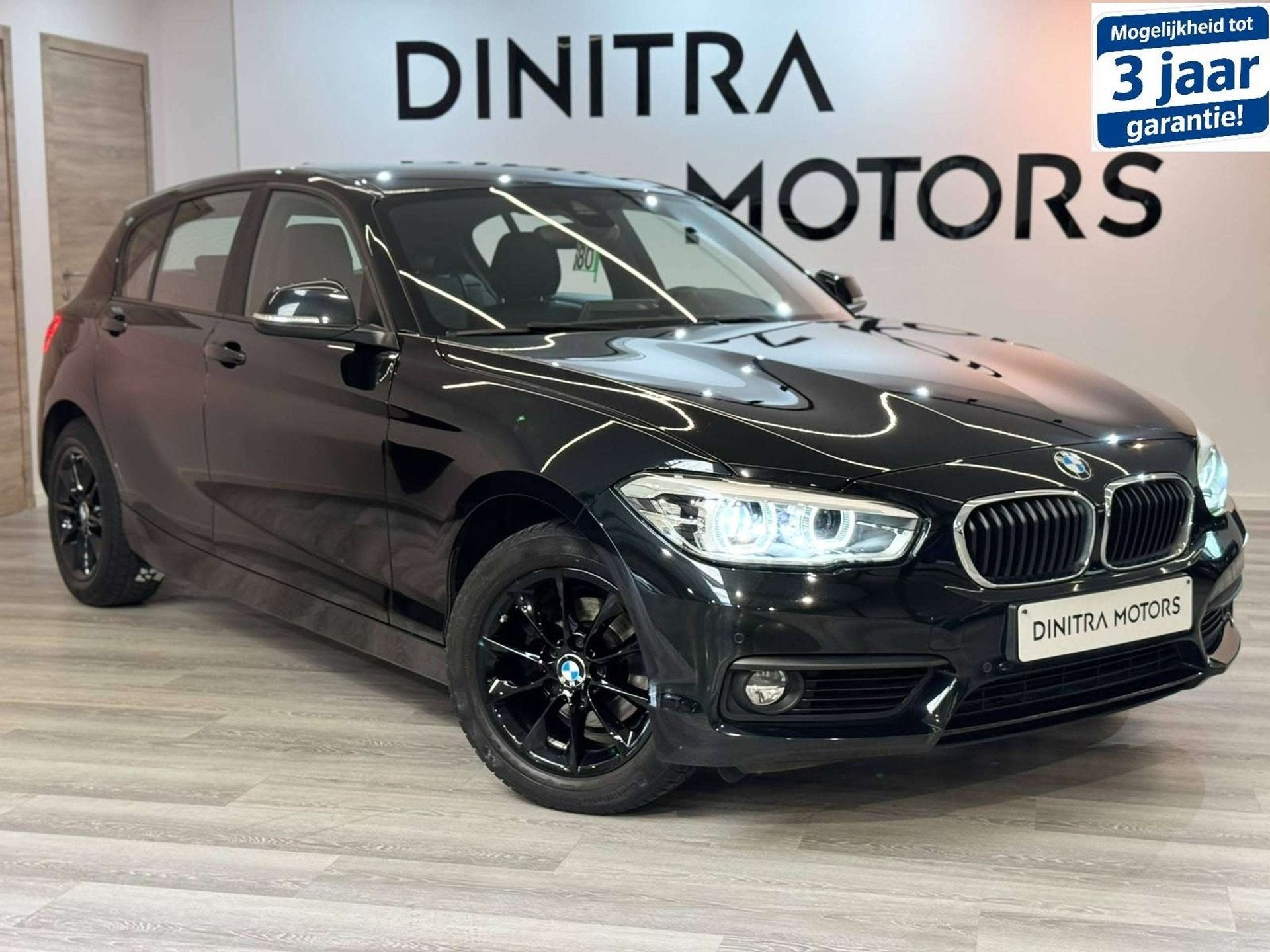 BMW 116 - Navi/Cruise/LED/Zetelvw, Auto's, BMW, 1 Reeks, Gebruikt, Zwart, 5 deurs