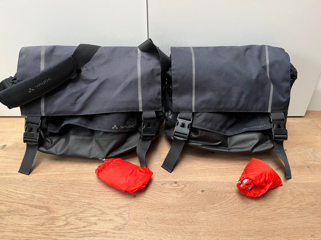Fietstassen Vaude (ook apart te koop), Fietsen en Brommers, Fietsaccessoires | Fietstassen, Ophalen, Zo goed als nieuw