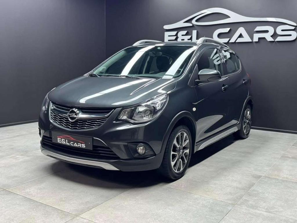 Opel KARL Karl Rocks 1.0i *12 mois de garantie* (bj 2019), Auto's, Opel, Stof, Gebruikt, https://public.car-pass.be/vhr/4db05134-26d1-46e9-9467-1569c50a2651