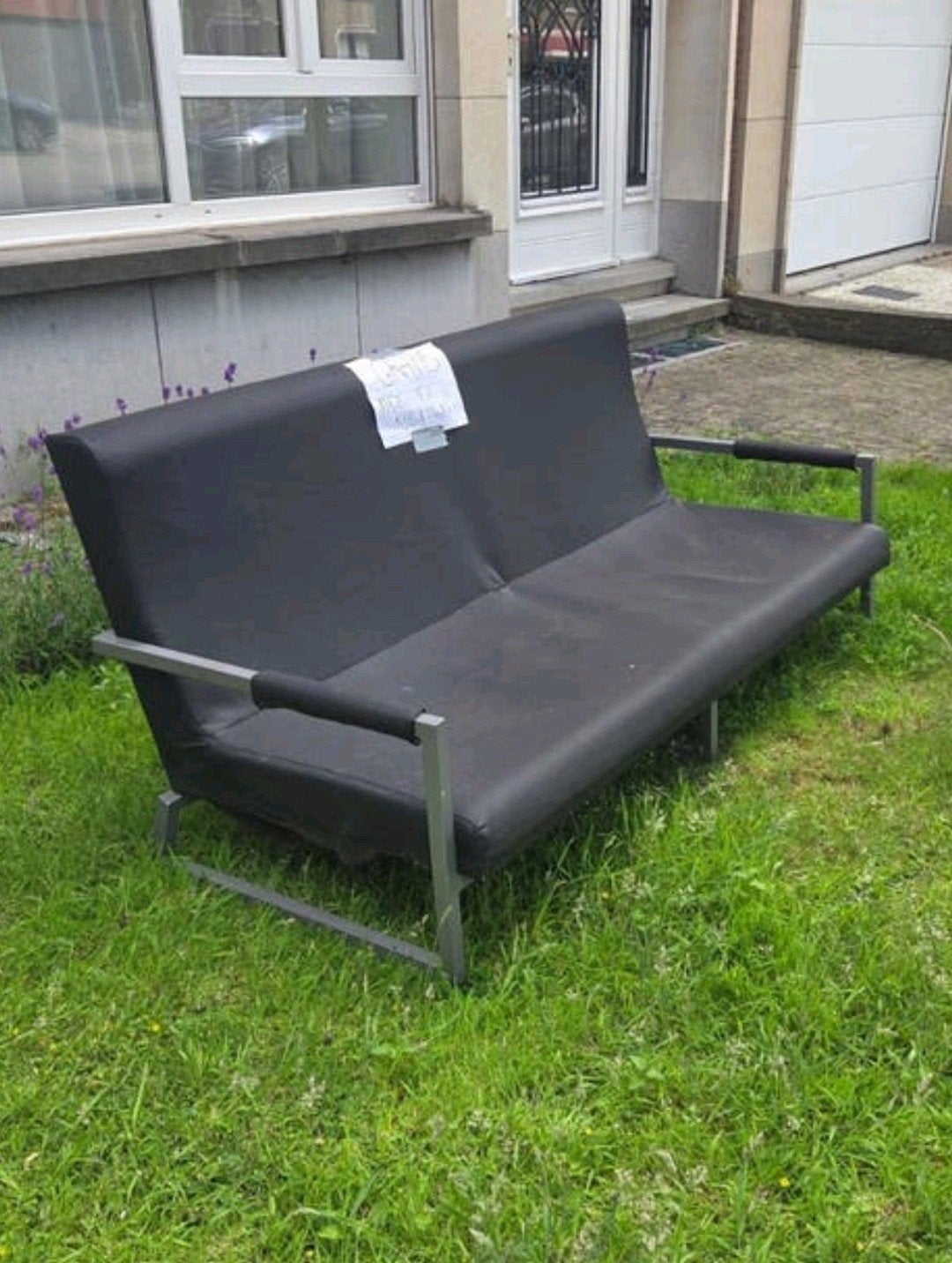 Dubbele zitbank, Ophalen