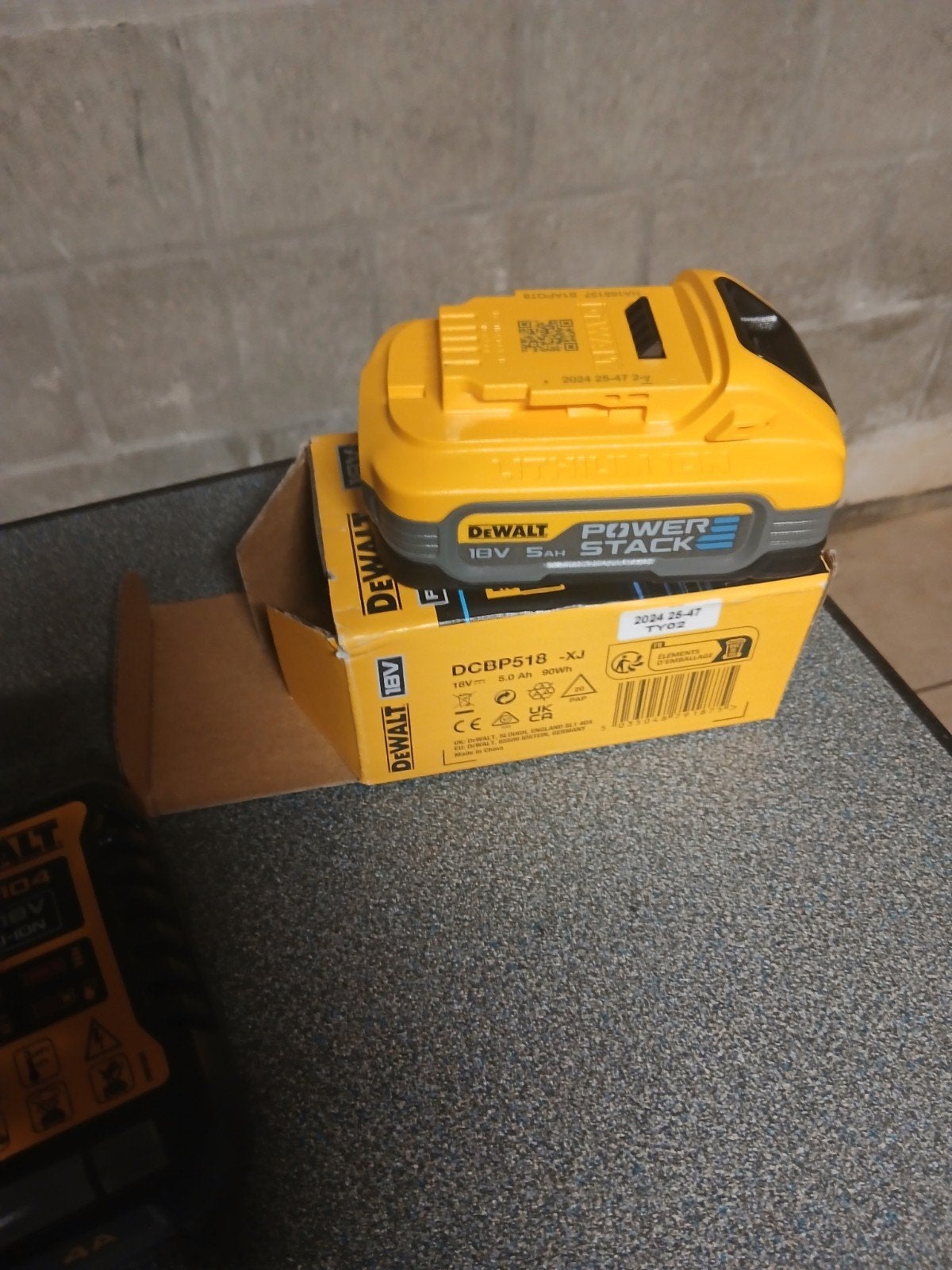Dewalt 18v  multitool, Enlèvement