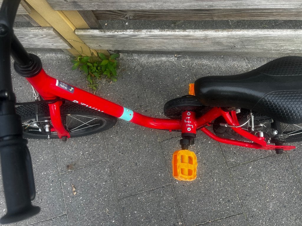 Loopfiets / fiets 14 inch, Fietsen en Brommers, Ophalen, Gebruikt, Minder dan 16 inch, B-twin decathlon