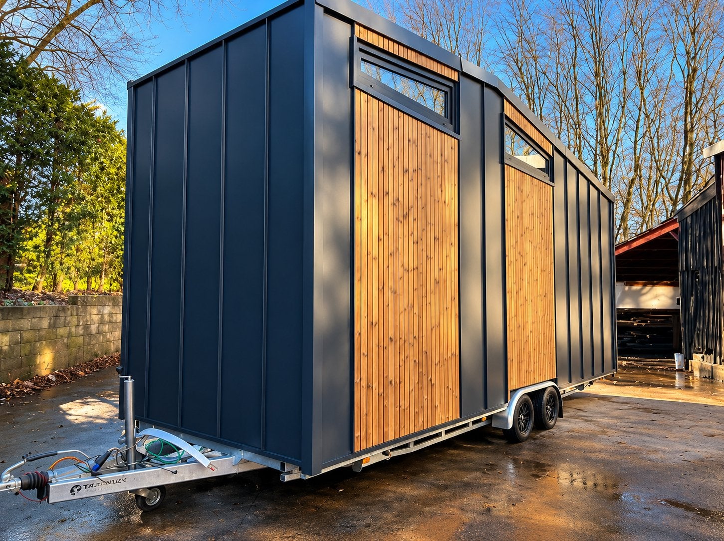 Nieuw Tiny House – Direct leverbaar – Vlemmix trailer, Caravans en Kamperen, Tot en met 2, Particulier, 8 meter en meer