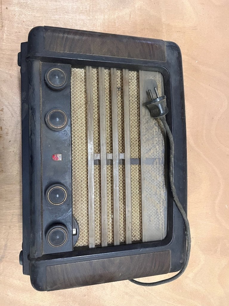 OUDE PHILIPS LAMPENRADIO, Ophalen