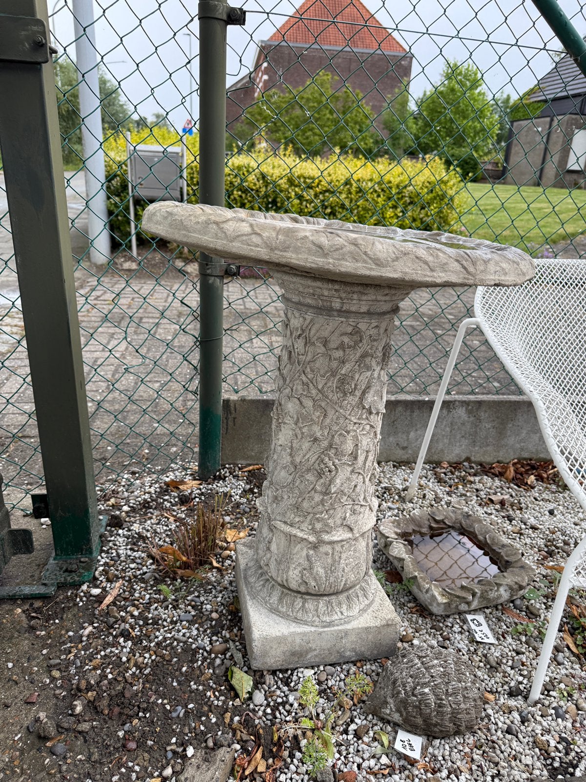 Abreuvoir pour oiseaux Hauteur 70 diamètre 60, Jardin & Terrasse, Accessoires mobilier de jardin, Comme neuf, Enlèvement ou Envoi