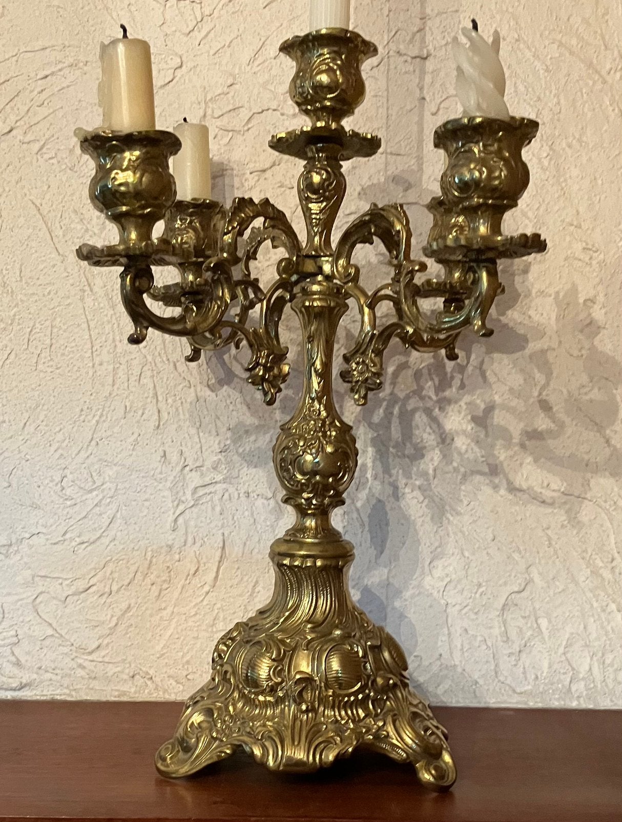 Chandelier en bronze, Antiquités & Art, Enlèvement