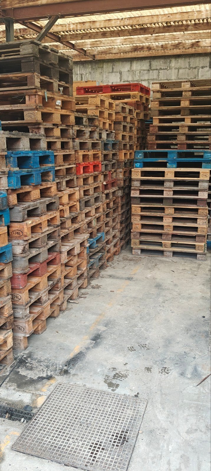 Europalleten prijs per stuk, Ophalen, Gebruikt, Minder dan 25 mm, Minder dan 200 cm