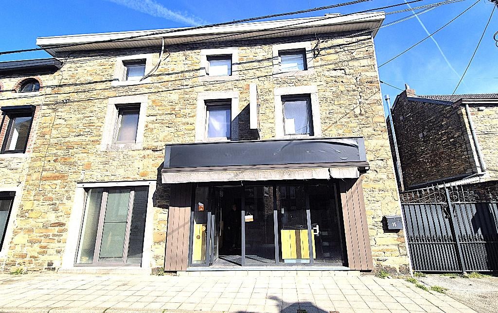 Bien de rapport : Habitation 5 ch + commerce + entrepôt, Immo, Maisons à vendre, Province de Liège, Habitation avec espace professionnel