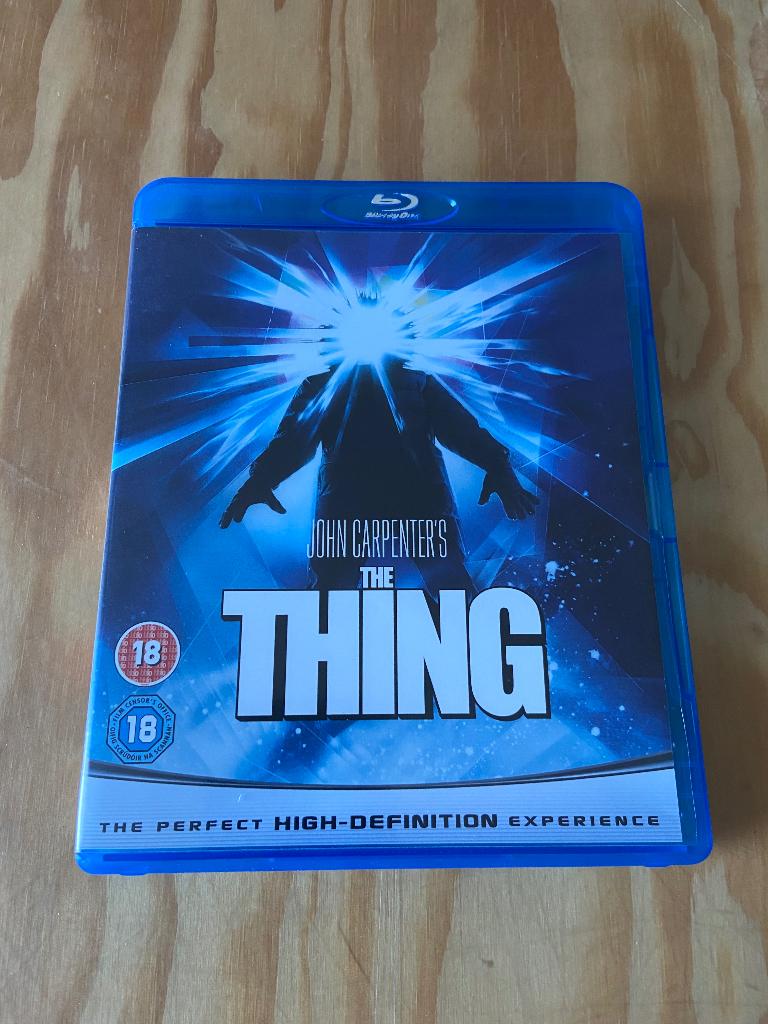 John Carpenter's The Thing blu-ray, Cd's en Dvd's, Ophalen of Verzenden, Zo goed als nieuw, Science Fiction en Fantasy