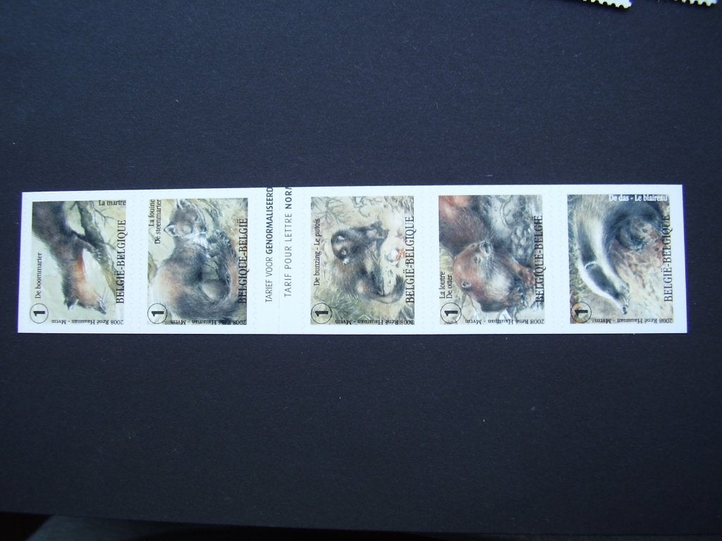 3837/3841 postfris - Marterachtigen - P083, Enlèvement ou Envoi, Neuf