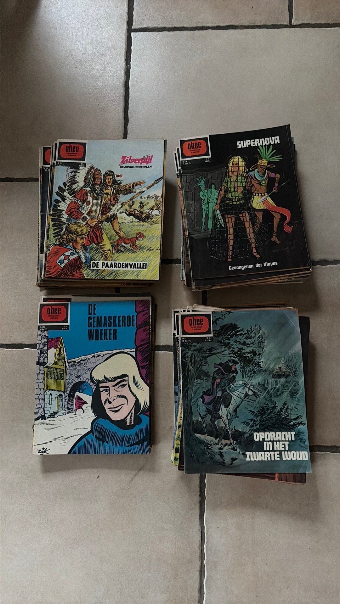 Ohee 1972-1975, Meerdere comics, Ophalen of Verzenden, Gelezen