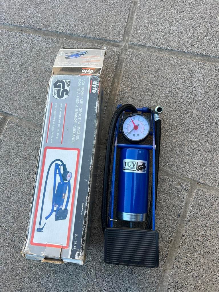Fiets pomp, Ophalen, Zo goed als nieuw
