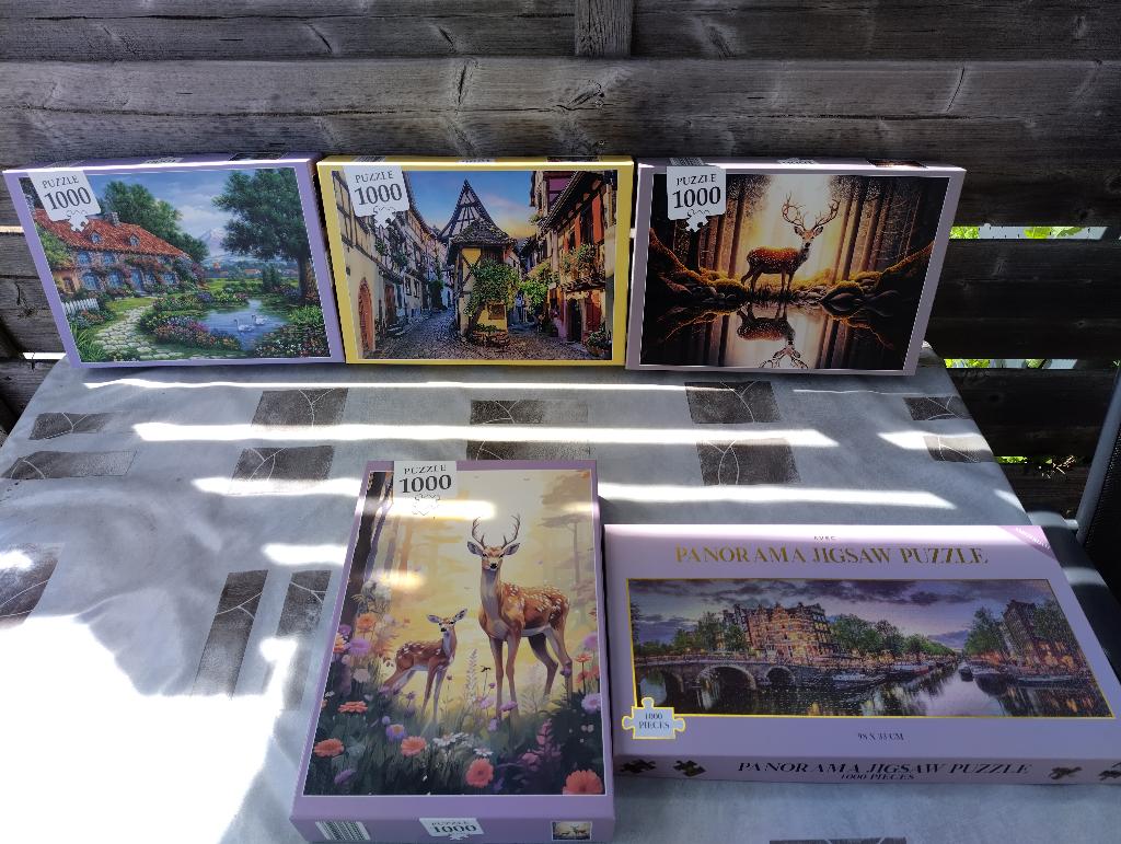 puzzels, Ophalen, 500 t/m 1500 stukjes, Gebruikt, Legpuzzel