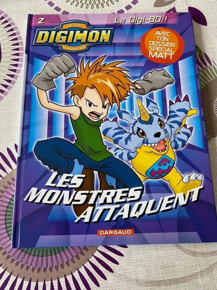 Digimon – Tome 2 : Les monstres attaquent bd, Ophalen of Verzenden, Zo goed als nieuw