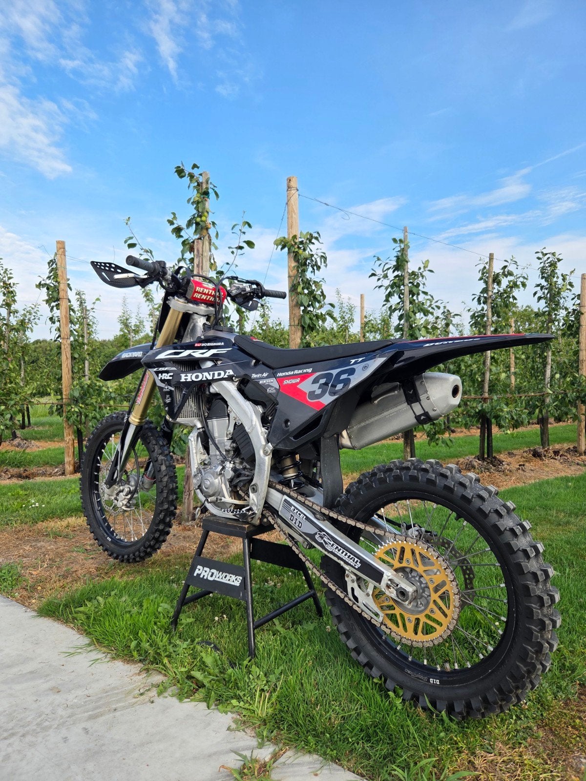 Moto tout-terrain Honda CRF 450 2022 Crosser KTM Suzuki Yama, Motos, Occasion, Plus de 35 kW, Permis Moto A1 minimum, Particulier