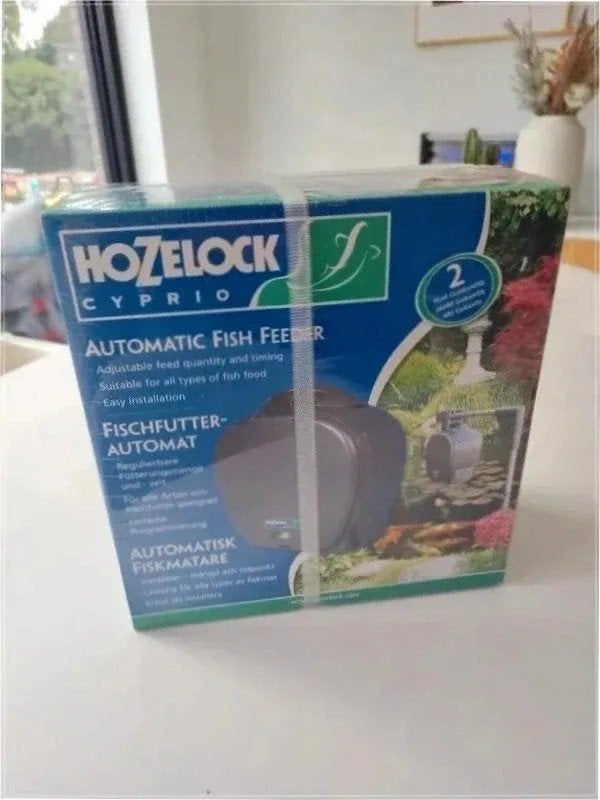 Hozelock Cyprio automatische visvoederautomaat – vijver, Jardin & Terrasse, Enlèvement, Neuf, Autres types
