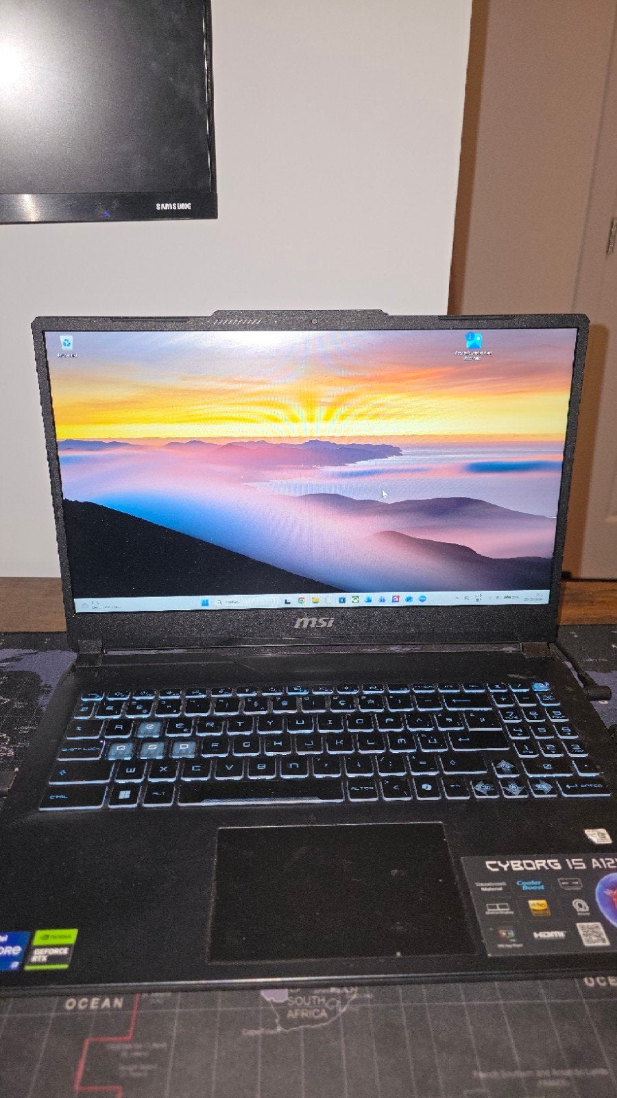 Gaming laptop MSI Cyborg 15, Computers en Software, MSI, 15 inch, Ophalen of Verzenden, Gaming