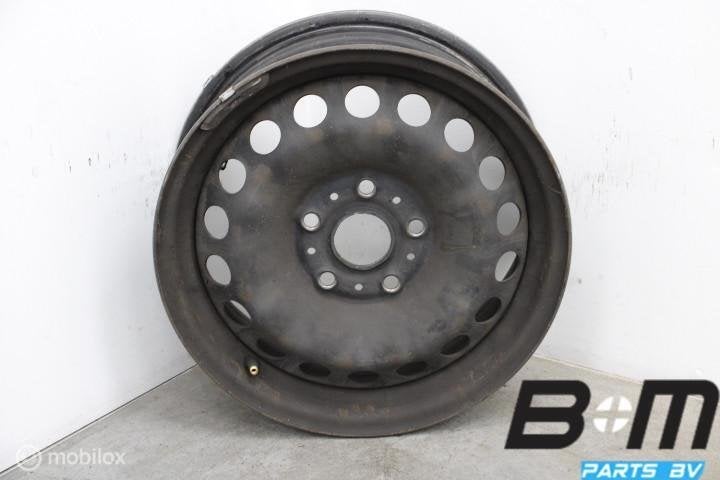 1 losse 15 inch stalen velg VW Golf 7 5Q0601027BA, Gebruikt, Velg(en)