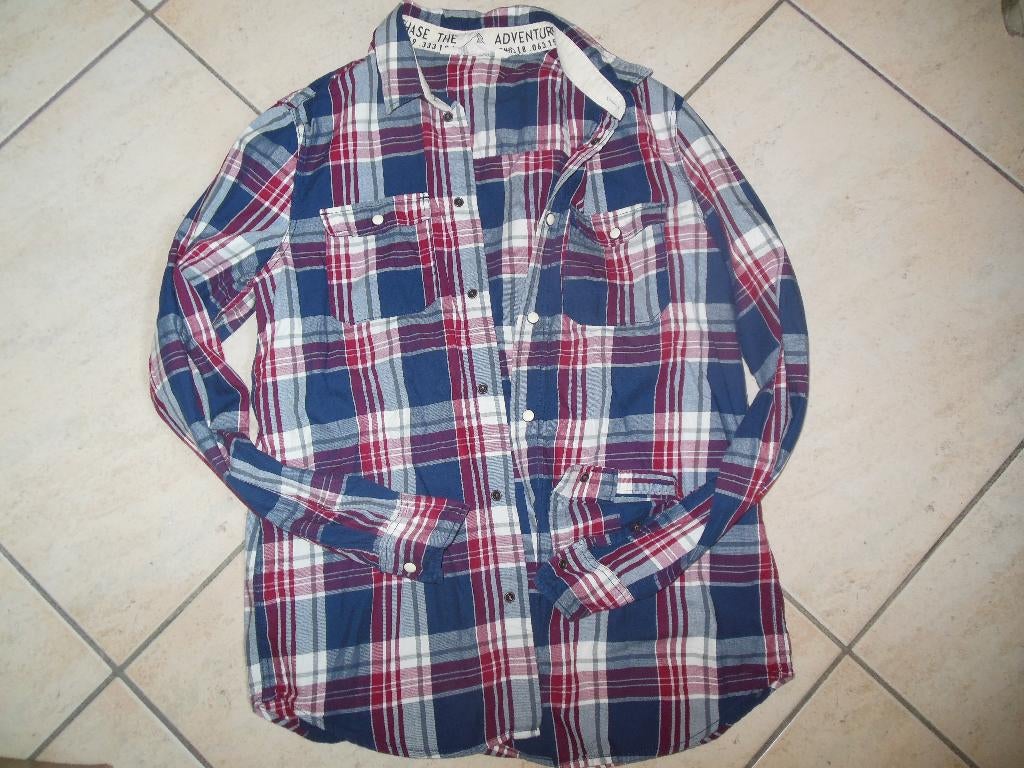 hemd H&M 164 in nieuwstaat, Enfants & Bébés, Vêtements enfant | Taille 164, Garçon, Enlèvement ou Envoi, H&M, Chemise ou Chemisier