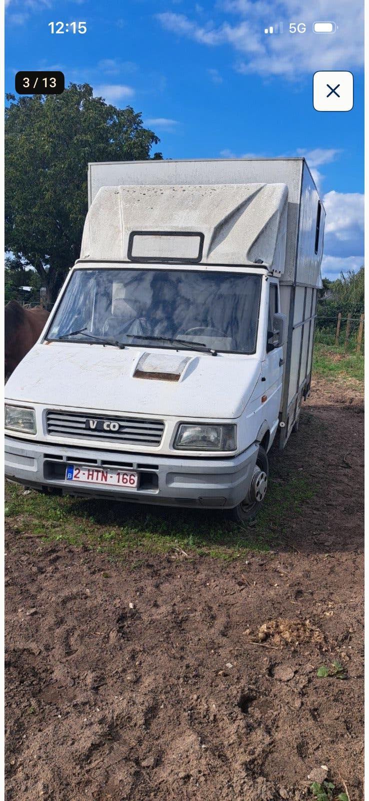 GEKEURD VOOR VERKOOP, Ophalen, Zo goed als nieuw, 1½-paards trailer
