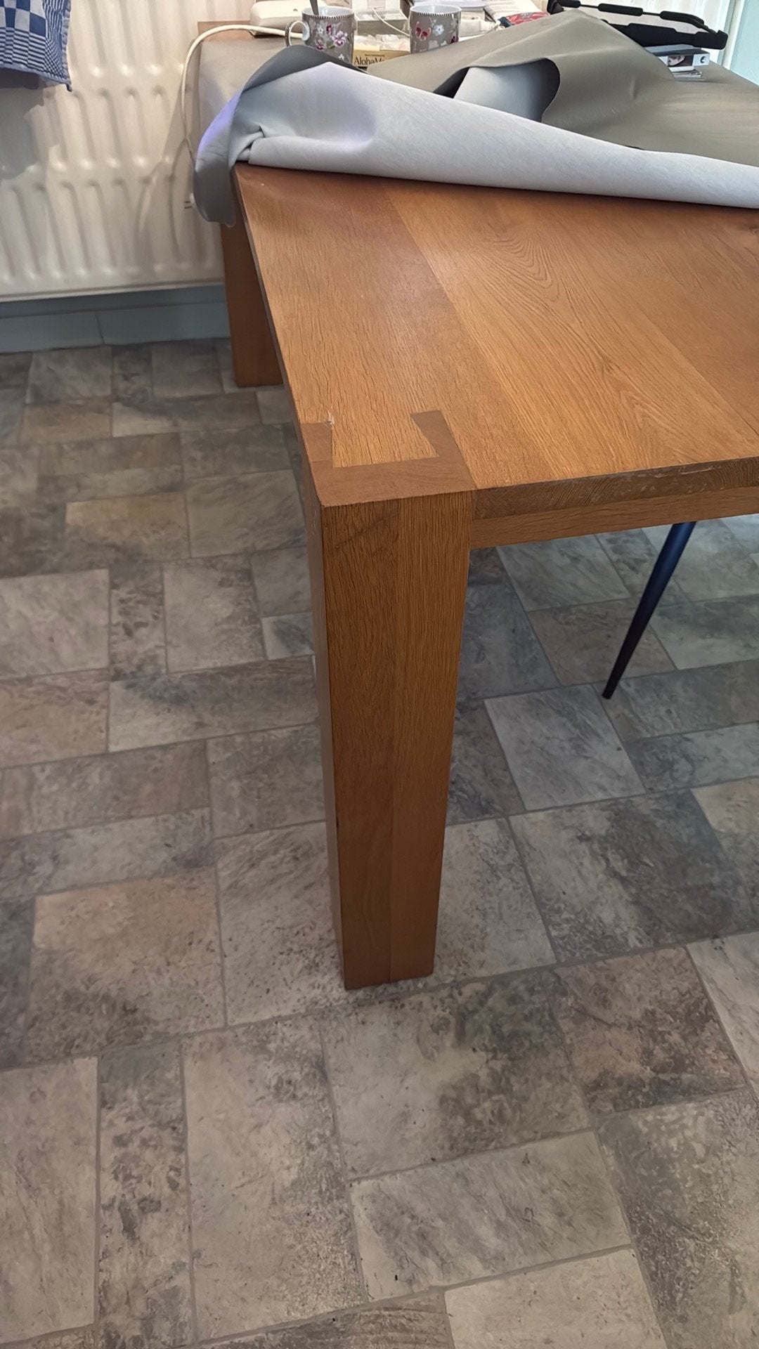 Houten tafel gratis, Ophalen, Gebruikt, 50 tot 100 cm, 150 tot 200 cm
