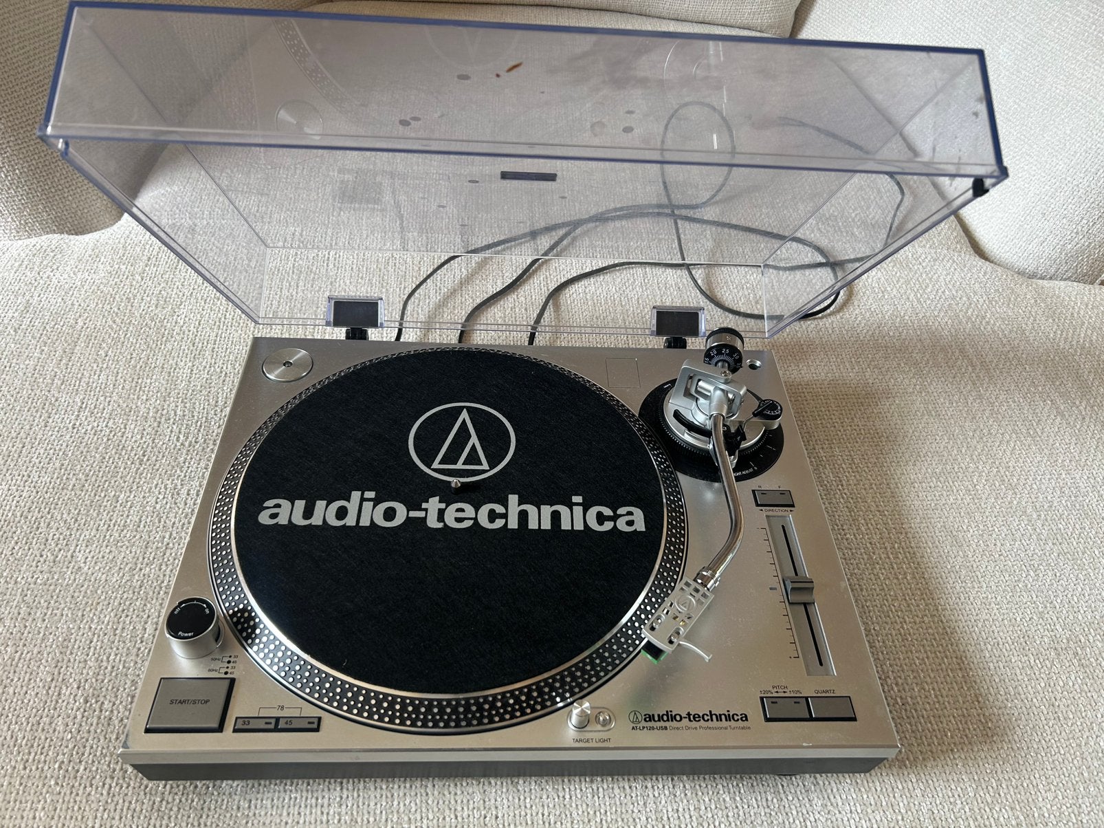 Audio-Technica draaitafel, Musique & Instruments, Enlèvement, Comme neuf, Platine