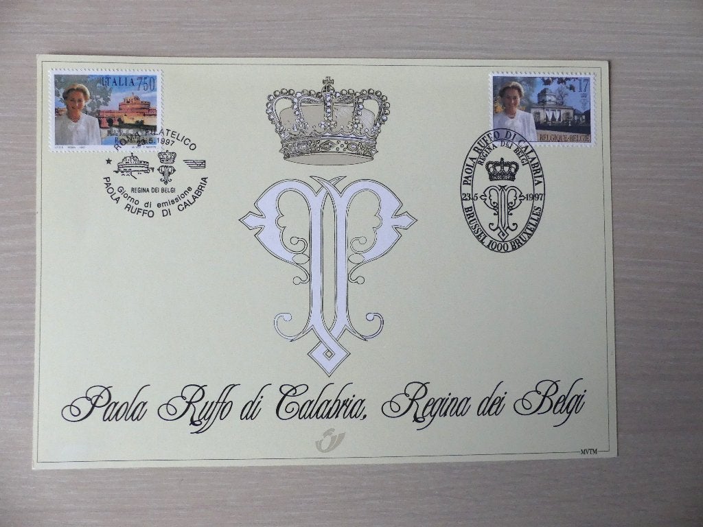Herdenkingskaart 1997 :  België / Italië (2706), Ophalen of Verzenden