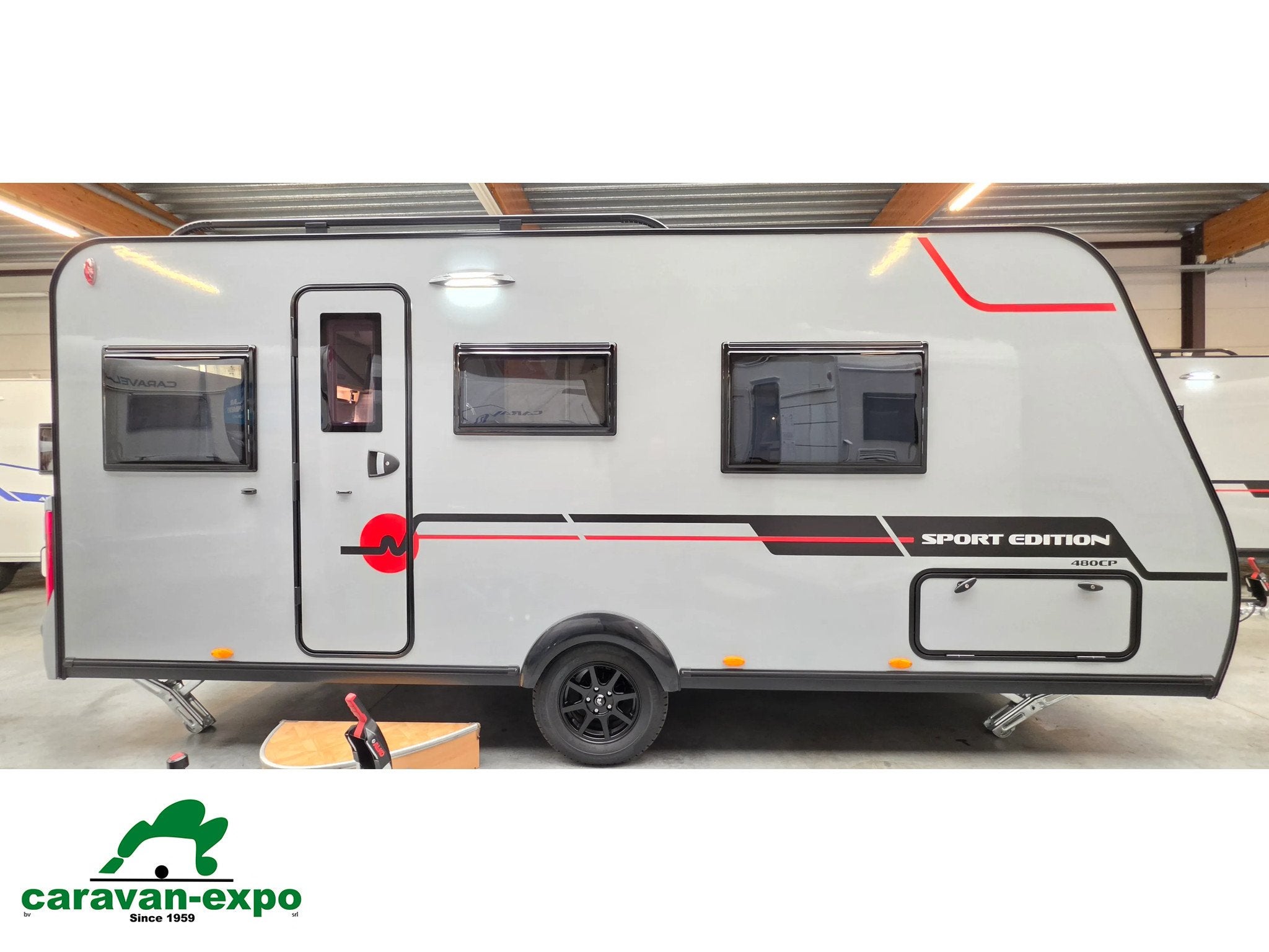 STERCKEMAN 480CP SPORT EDITION, Caravans en Kamperen, Sterckeman, Bedrijf, 5 tot 6 meter, Tot en met 4