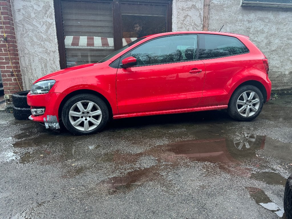Vw polo 6r 1.6tdi 66kw 90ch, Rouge, Euro 5, Achat, Entreprise
