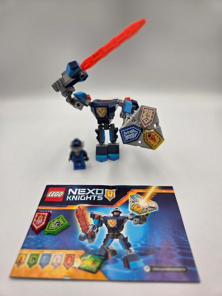 Lego Nexo Knights 70362 Battle Suit Clay, Ophalen of Verzenden, Zo goed als nieuw, Complete set, Lego