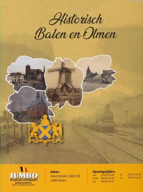 (g89) Historisch Balen en Olmen, stickeralbum, Boeken, Ophalen of Verzenden, Gelezen