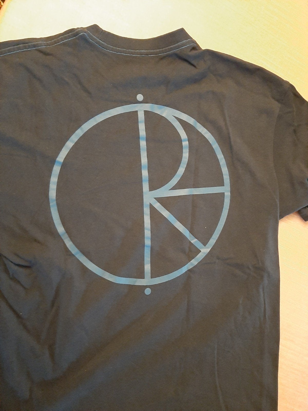 T-shirt donker blauw Polar, Kleding | Heren, T-shirts, Ophalen, Blauw, Zo goed als nieuw, Polar Skate Co.