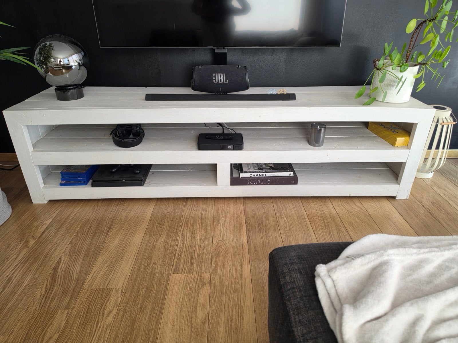 TV meubel, Huis en Inrichting, Ophalen, 150 tot 200 cm, Zo goed als nieuw, Minder dan 100 cm