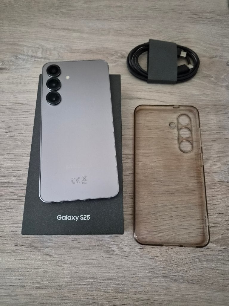 Samsung Galaxy S25 128GB zilverkleur, Telecommunicatie, 128 GB, Ophalen, Zo goed als nieuw, Android OS