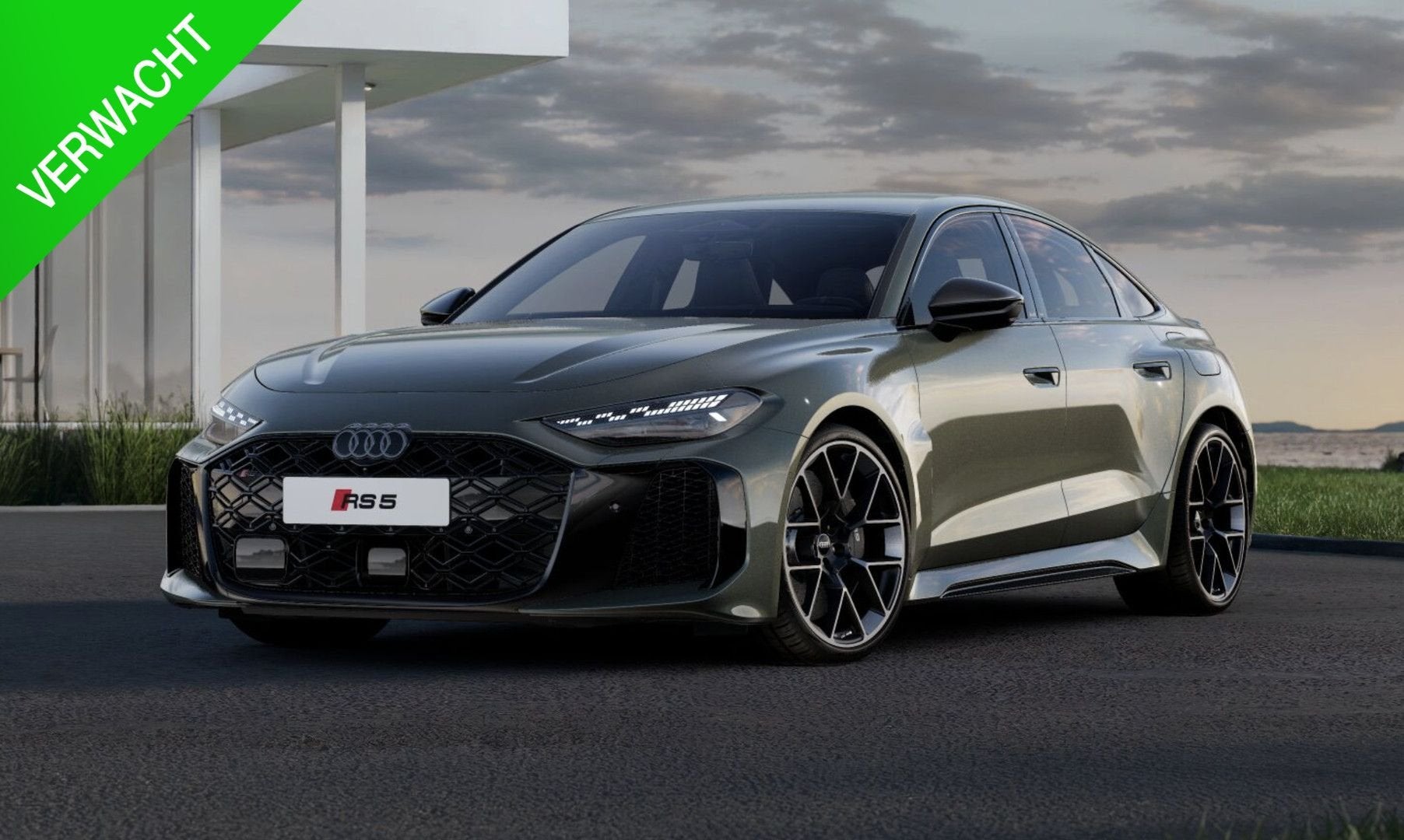 Audi RS5 A5 Limousine e-hybrid quattro SPORTPAKKET|MASSAGE|P, Automaat, 470 kW, Zwart, Verwarmde buitenspiegels