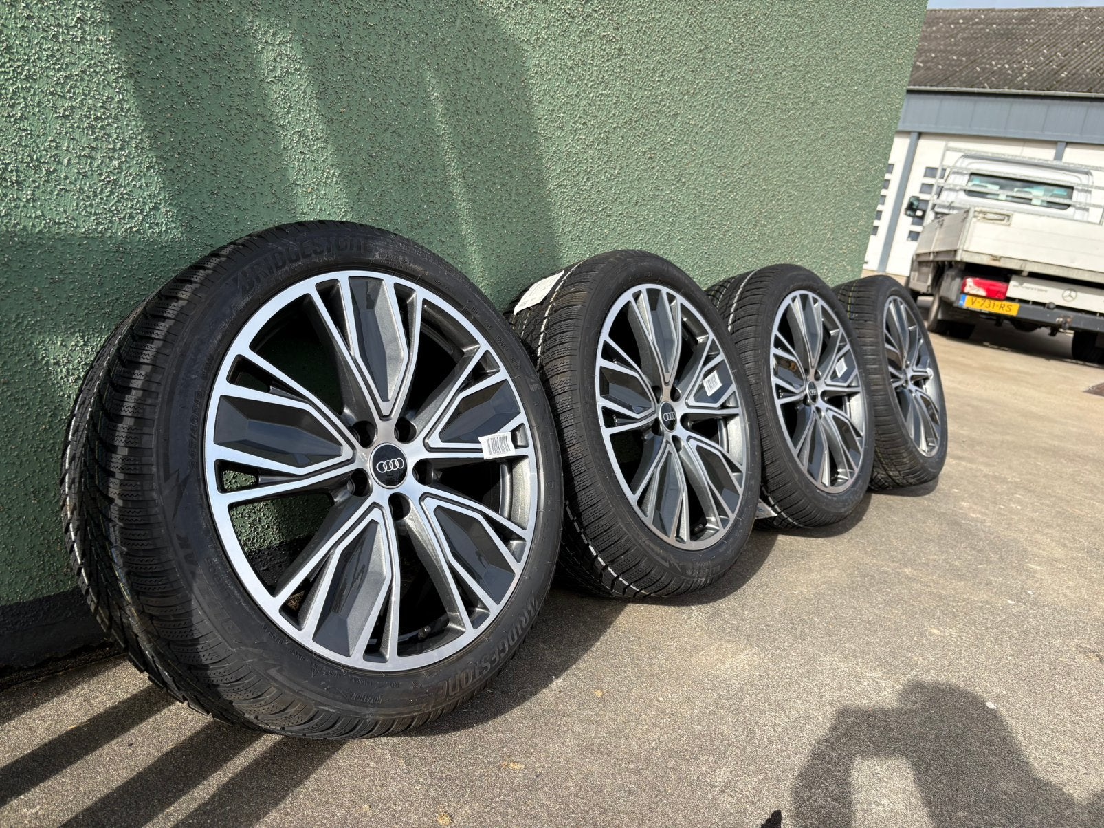 Originele Audi A5 S5 B10 19 inch velgen winterbanden NIEUW!, 19 inch, Nieuw, Band(en), Personenwagen