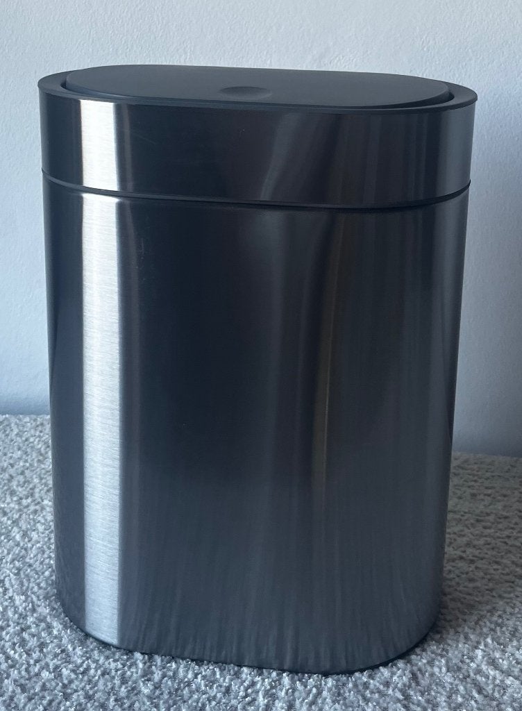 Petite poubelle acier inoxydable 4 L neuve, Maison & Meubles, Accessoires pour la Maison | Poubelles, Neuf, Inox, Moins de 10 litres