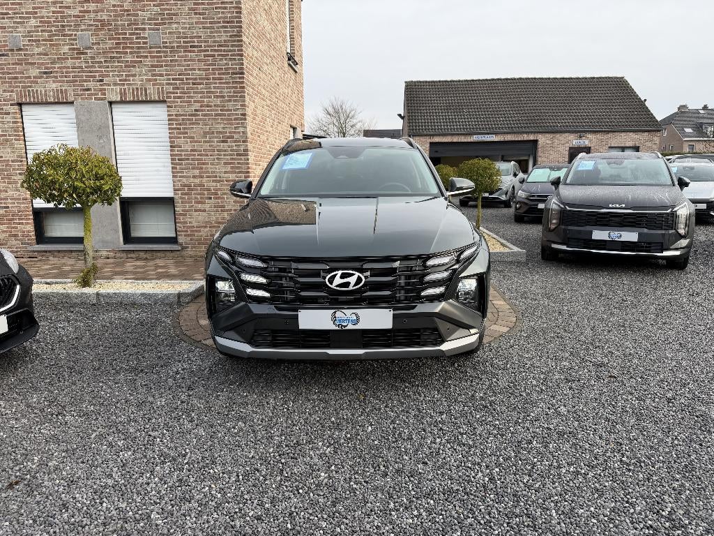 Hyundai TUCSON 1.6 T-GDi STYLE DCT 150PK NIEUW MODEL 0KM, Automaat, Stof, 4 cilinders, 5 zetels