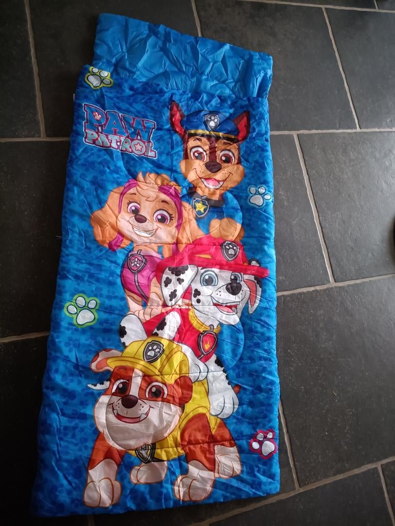 Slaapzak Paw Patrol, Ophalen