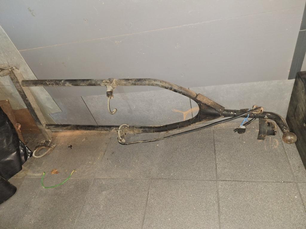 Trekhaak voor buggy apal, Ophalen