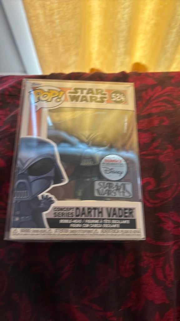 Funko pop concept series darth vader, Cd's en Dvd's, Cassettebandjes, Ophalen, Zo goed als nieuw, Pop