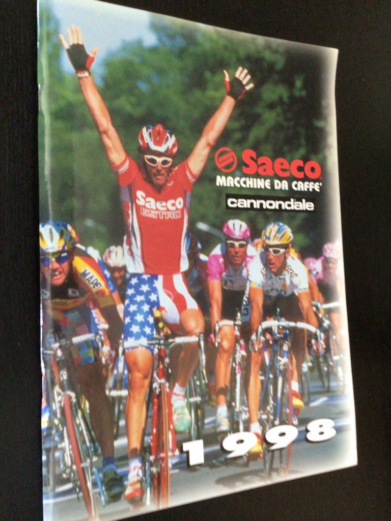 Persmap 1998 team saeco cannondale Mario cipollini, Verzenden, Zo goed als nieuw
