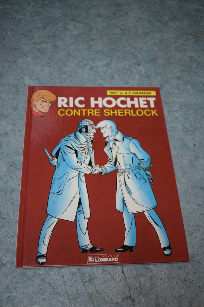 BD ric hochet bande dessinée contre Sherlock 1987, Enlèvement ou Envoi, Comme neuf