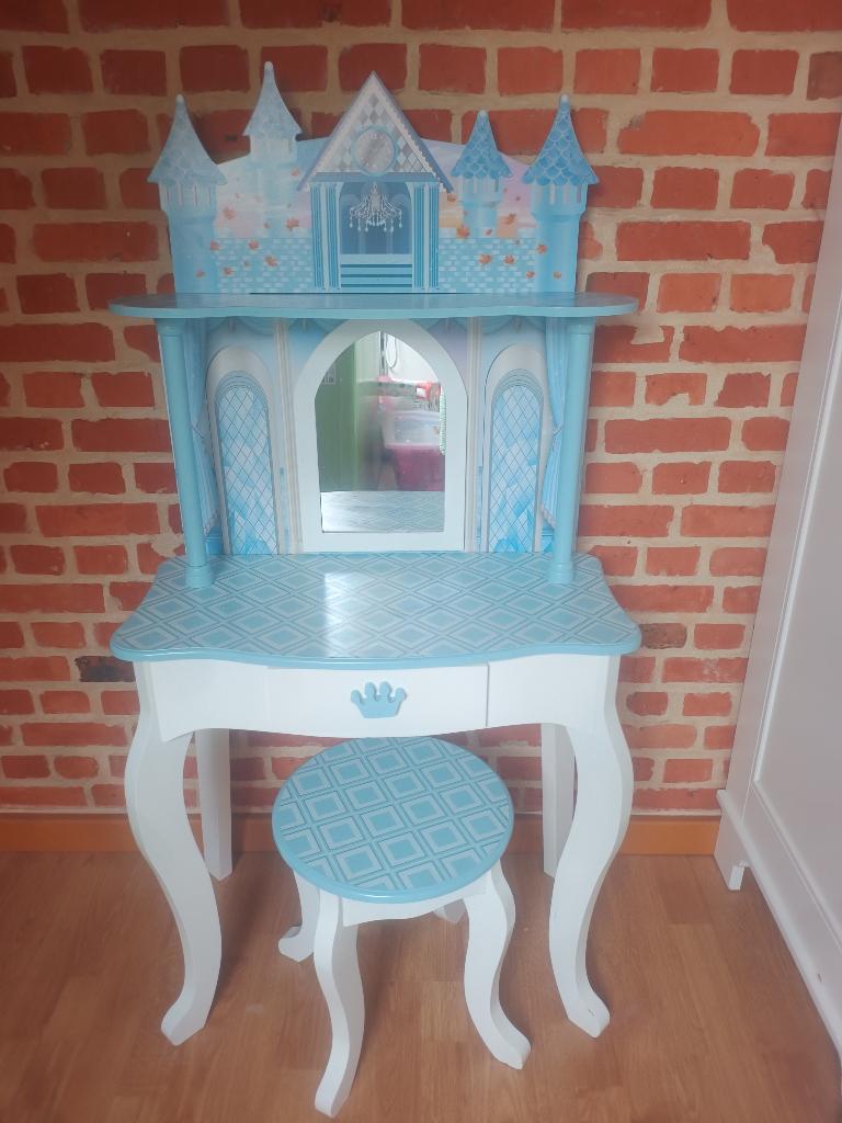 teamson kids blauwe prinses kaptafel, Ophalen, Zo goed als nieuw, Tafel