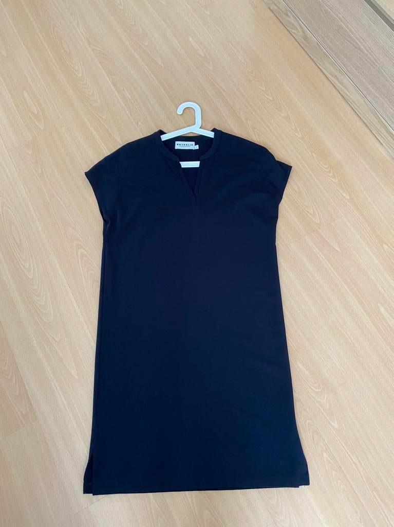 Nathalie Vleeschouwer zomerjurk S, Enlèvement ou Envoi, Comme neuf, Taille 36 (S), Bleu