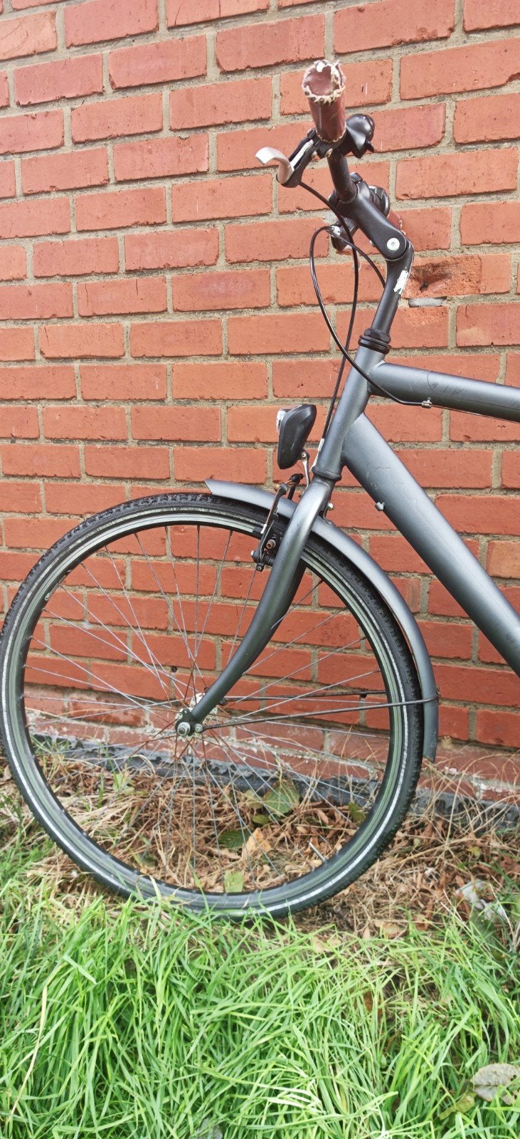Fiets met 6 versnellingen + bagagedragertas !, Gebruikt, Velgrem, 53 tot 57 cm, Ophalen