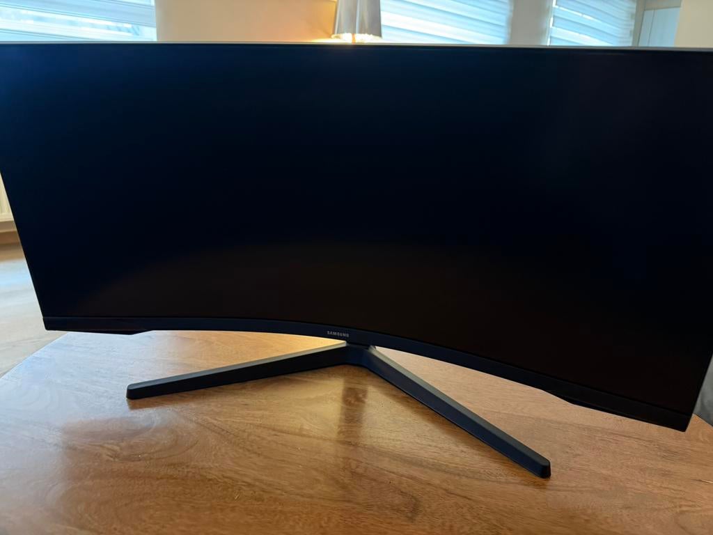 Samsung Odyssey G5 34 Curved Ultrawide Gaming Monitor 2k, Computers en Software, Monitoren, Gaming, Gebruikt, HDMI, Minder dan 1 ms