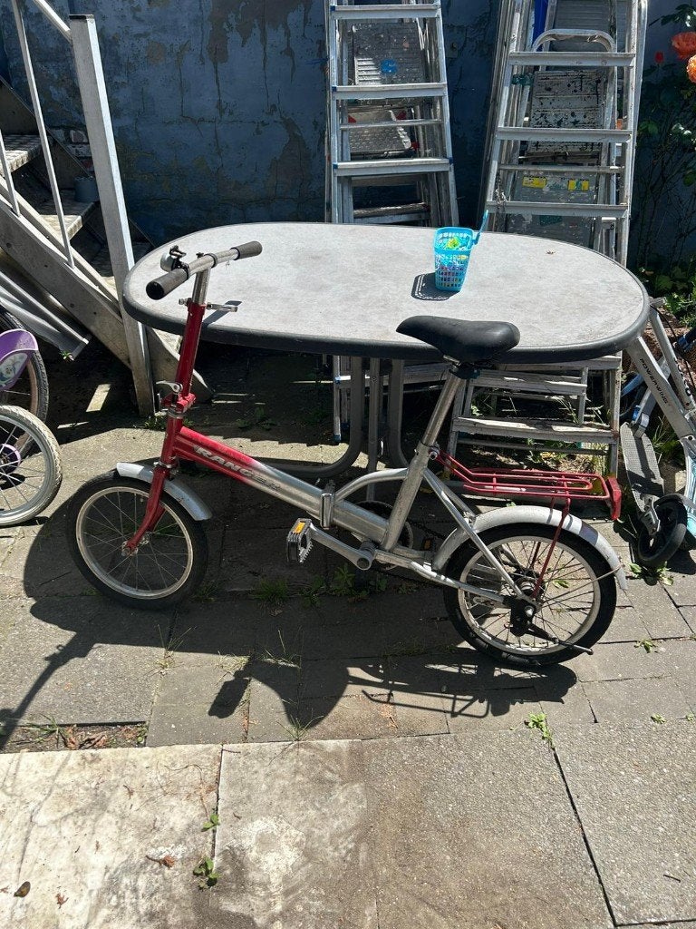 Vouwfiets, Ophalen