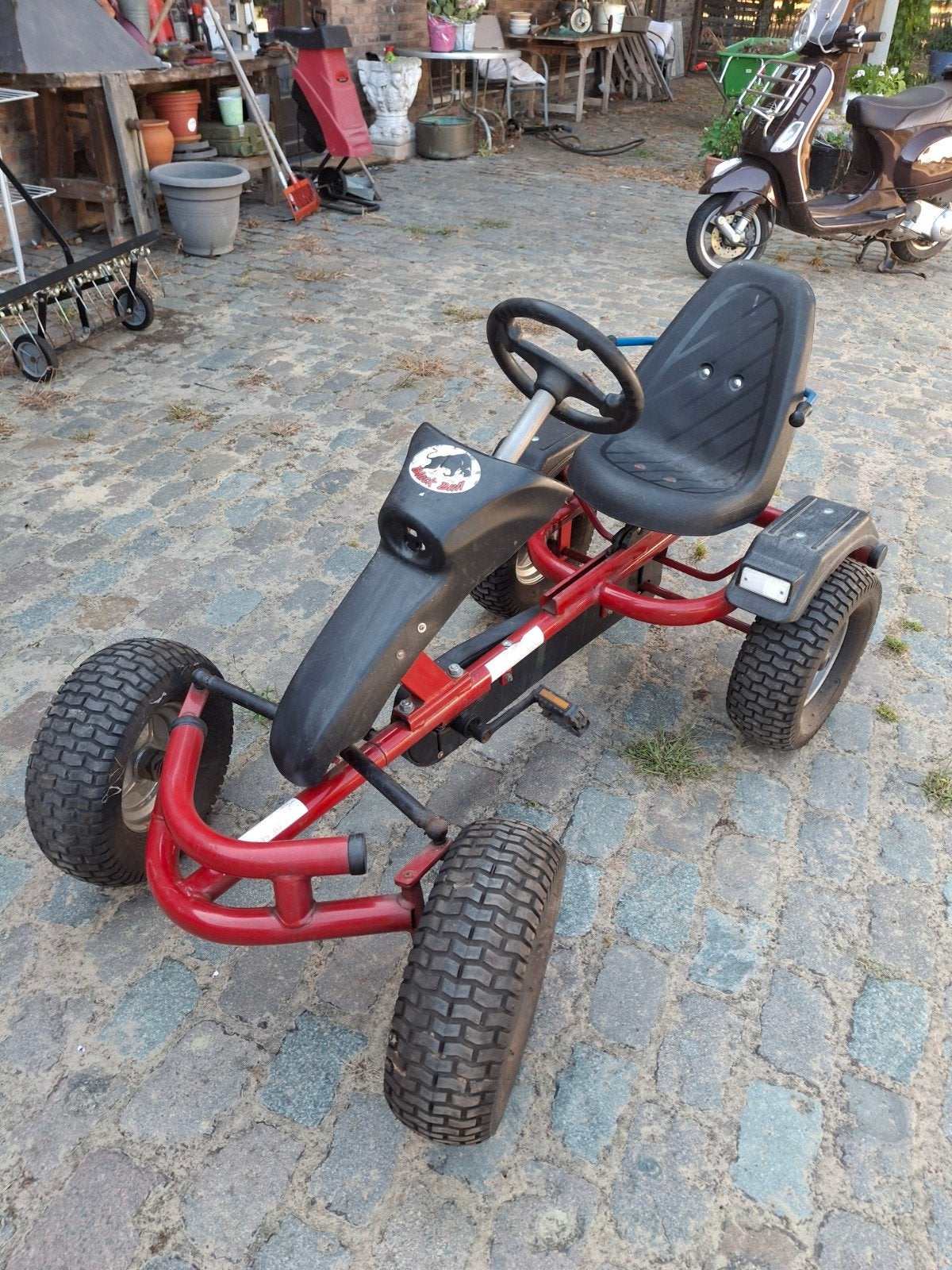 go cart  mamoet, Kinderen en Baby's, Speelgoed | Buiten | Skelters, Ophalen, Gebruikt, Mammoet